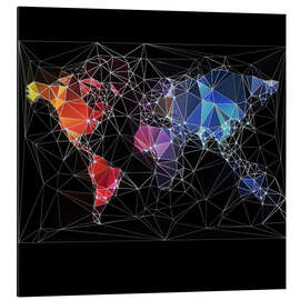 Magnettafel Knotenpunkte der Welt