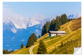 Wall sticker Farm near Kitzbuhel