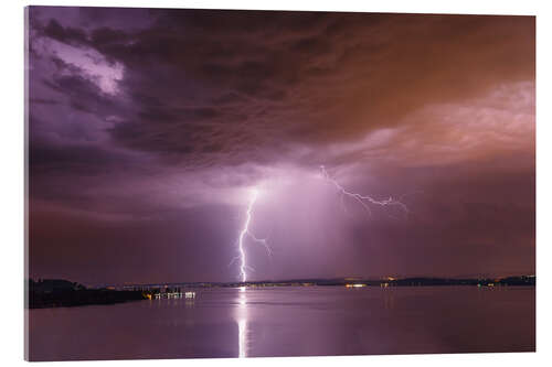 Quadro em acrílico bodensee lake