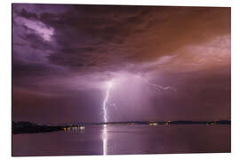 Aluminium print bodensee lake