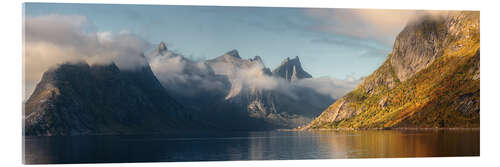 Acrylic print Norwegian Fjord