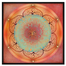 Gerahmter Kunstdruck Salkral-Chakra