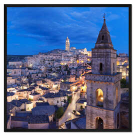 Gerahmter Kunstdruck Matera, Apulien