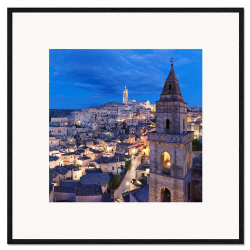 Plakat artystyczny premium w ramie Matera, Puglia