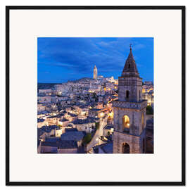 Ingelijste kunstdruk Matera, Puglia