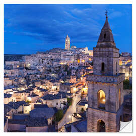 Wandsticker Matera, Apulien