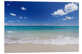 Foam board print Beach, Puglia