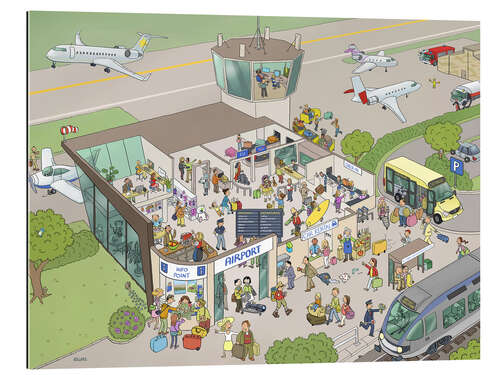 Gallery print airport