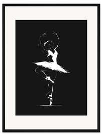 Gerahmter Kunstdruck ballet09