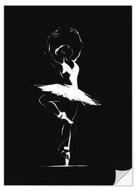 Wandsticker ballet09