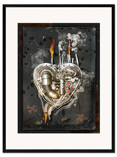 Innrammet kunsttrykk Lovesickness