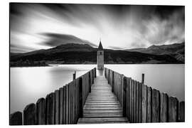 Magnettafel Reschensee Südtirol