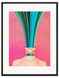 Gerahmter Kunstdruck My Other Face Is A Cactus