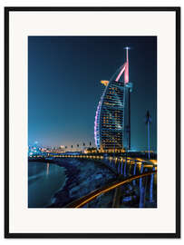 Gerahmter Kunstdruck Burj Al Arab