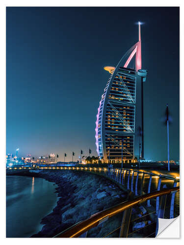 Vinilo para la pared burj al arab