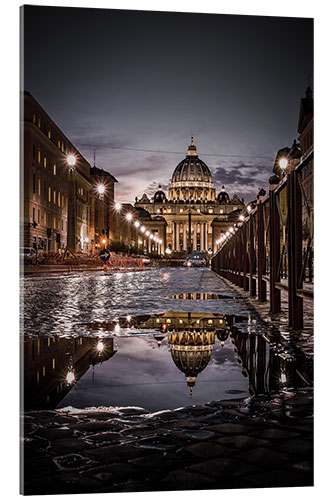 Quadro em acrílico St Peter's Basilica Rome