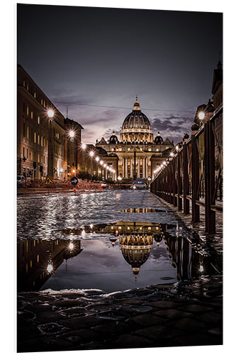 Stampa su PVC St Peter's Basilica Rome