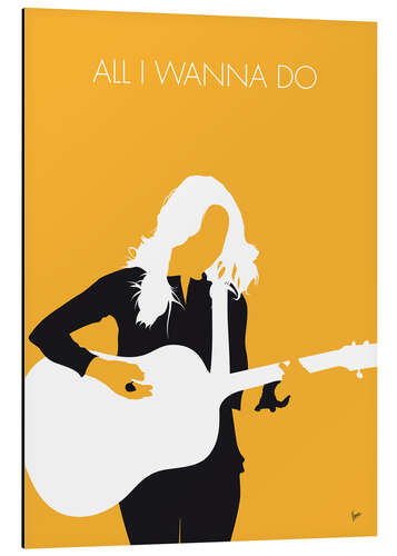 Aluminium print Sheryl Crow - All I Wanna Do