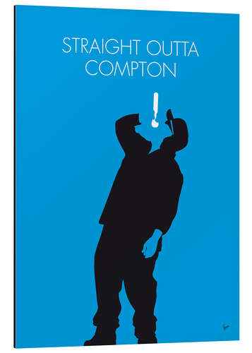 Cuadro de aluminio N.W.A. - Straight Outta Compton