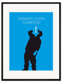 Gerahmter Kunstdruck N.W.A. - Straight Outta Compton