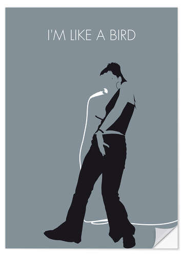 Wandsticker Nelly Furtado - I'm Like A Bird