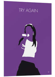 Foam board print Aaliyah - Try Again