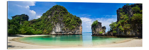 Quadro em plexi-alumínio thailand hong Iceland beach Panorama