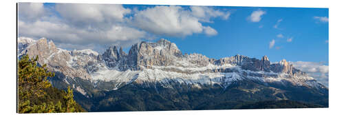 Gallery print Rosengarten group, Dolomites, South Tyrol, Italy