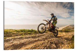 Magnettafel Küstentrip mit der Enduro