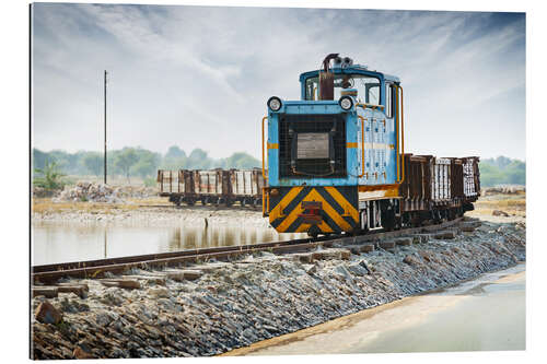 Galleriprint Old freight train, India