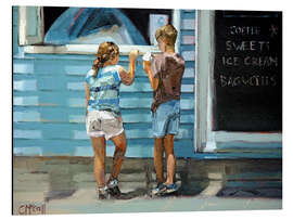 Magnettafel Strand Kiosk