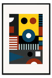 Gerahmter Kunstdruck Rede am Bauhaus