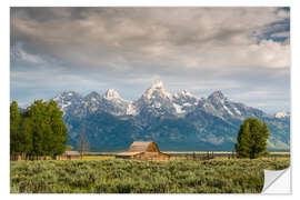 Naklejka na ścianę Grand Teton