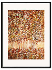 Kunsttryk i ramme flowers dance