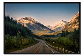 Gerahmter Kunstdruck Kananaskis