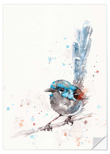 Sisustustarra Mischief In The Making (Fairy Wren)