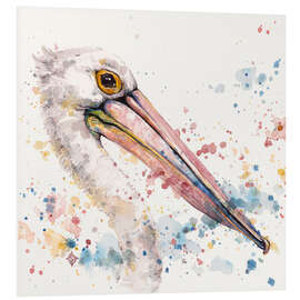 Foam board print Pelican