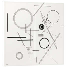 Magnettafel Konzentrische Kreise