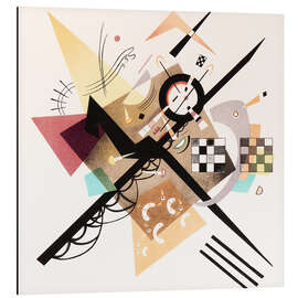 Magnettafel Entwurf zu 'Auf Weiss II'