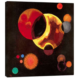 Lærredsbillede  Heavy Circles - Wassily Kandinsky