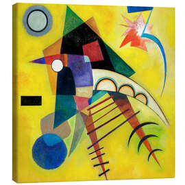 Leinwandbild  Weißer Punkt - Wassily Kandinsky