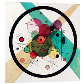 Magnettafel Kreise in einem Kreis