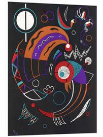 Quadro em PVC comets