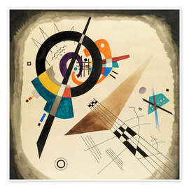 Wandbild  Zusammensetzung - Wassily Kandinsky