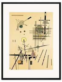 Gerahmter Kunstdruck Streicher