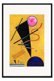 Gerahmter Kunstdruck Berührung