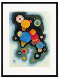 Gerahmter Kunstdruck Vertiefte Regung