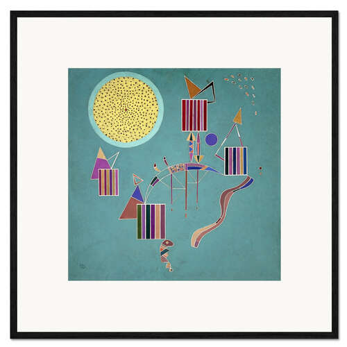 Framed art print Intime Message