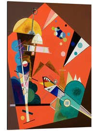 Magnettafel Die Spannung in Rot