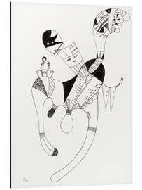 Magnettafel Zeichnung zu 'une figure Flottante' 